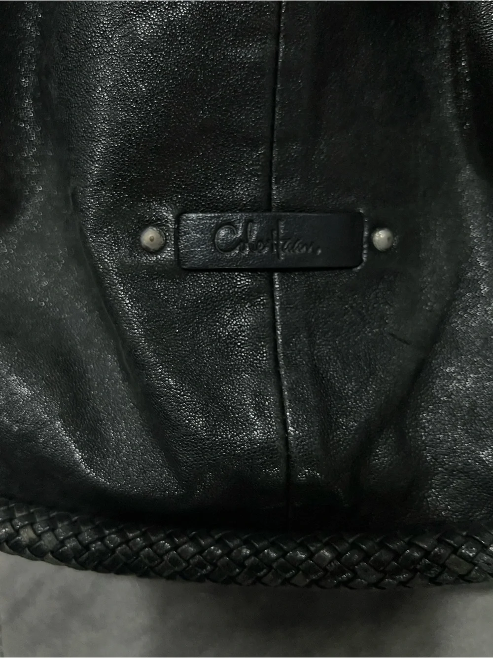 Cole Haan Leather Hobo Bag